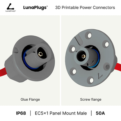 EC5x1 - 50 Amps, IP68 - Full Set - LunaDrives®